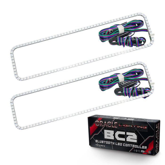 ORACLE 1995-2000 Chevrolet Tahoe Headlight Halo - ColorSHIFT - with BC2 Controller