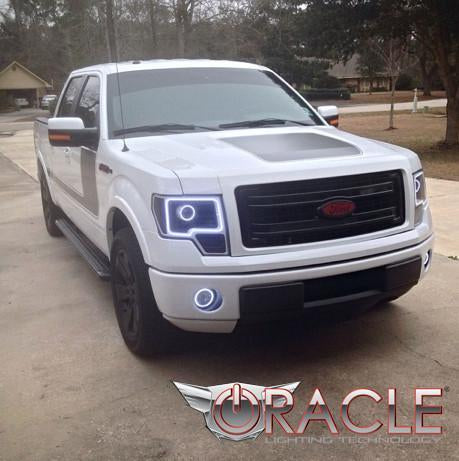 ORACLE Headlight Projector Halo, ColorSHIFT, with No Controller, Ford F-150/Raptor (2013-2014), view 2