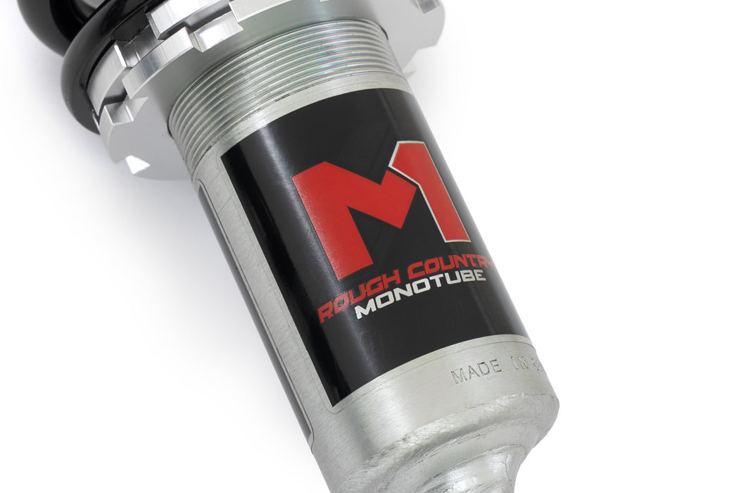 Rough Country M1 Front Coil Over Shocks - Ride Height Adjust | Can-Am Defender MAX HD10