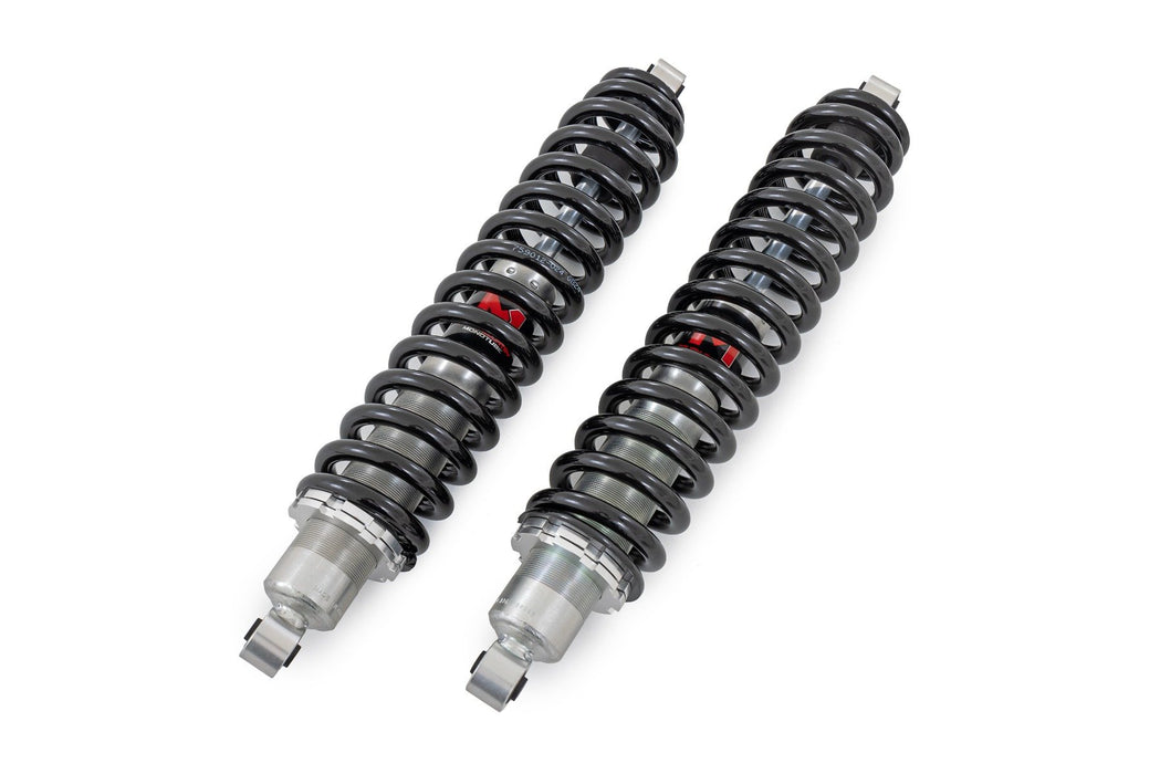 Rough Country M1 Rear Coil Over Shocks - Ride Height Adjust | Can-Am Defender MAX HD10