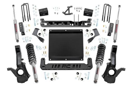 Rough Country 4 Inch Lift Kit, N3 Struts, Chevy/GMC Canyon/Colorado 4WD (2023-2024)
