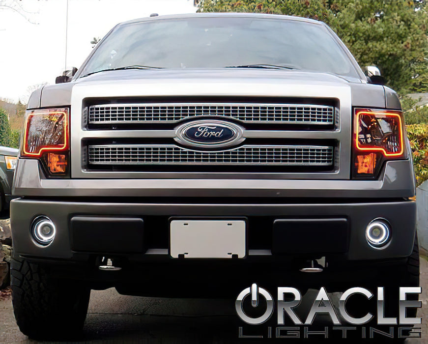 ORACLE Headlight Halo, ColorSHIFT, with No Controller, Ford F-150/Raptor (2009-2014), view 5