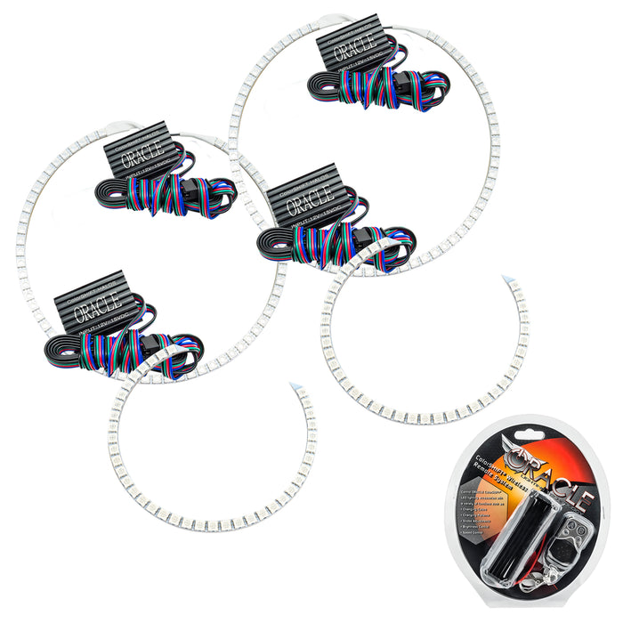 ORACLE 2007-2010 GMC Yukon LED Headlight Halo Kit - ColorSHIFT - with RF Controller