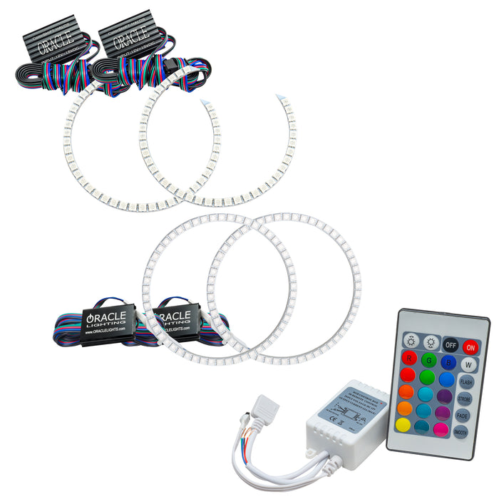 ORACLE 2000-2006 GMC Denali LED Headlight Halo Kit - ColorSHIFT - with Simple Controller