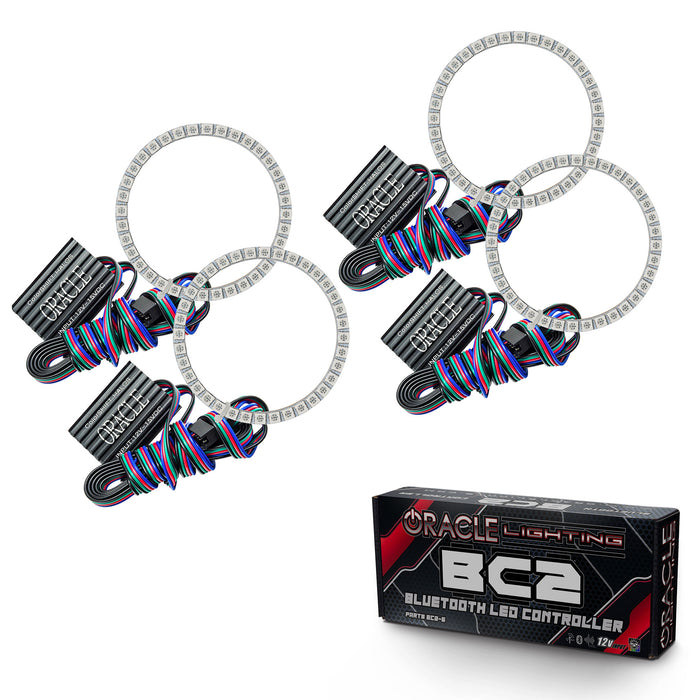 ORACLE 2003-2005 Infiniti G35 Coupe Headlight Halo - ColorSHIFT - with BC2 Controller