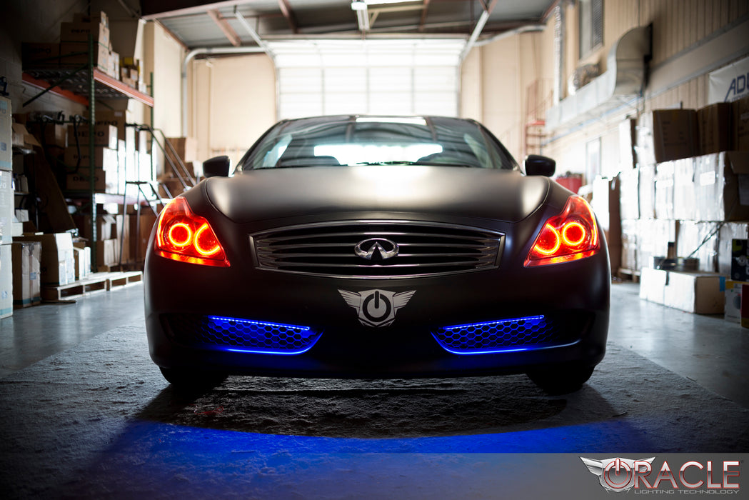 ORACLE Headlight Halo, ColorSHIFT, with No Controller, Infiniti G35 Coupe (2008-2010), view 2