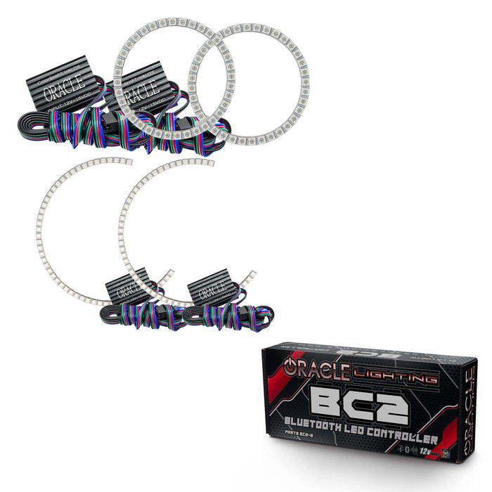 ORACLE 2008-2010 Infiniti G35 Coupe Headlight Halo - ColorSHIFT - with BC2 Controller