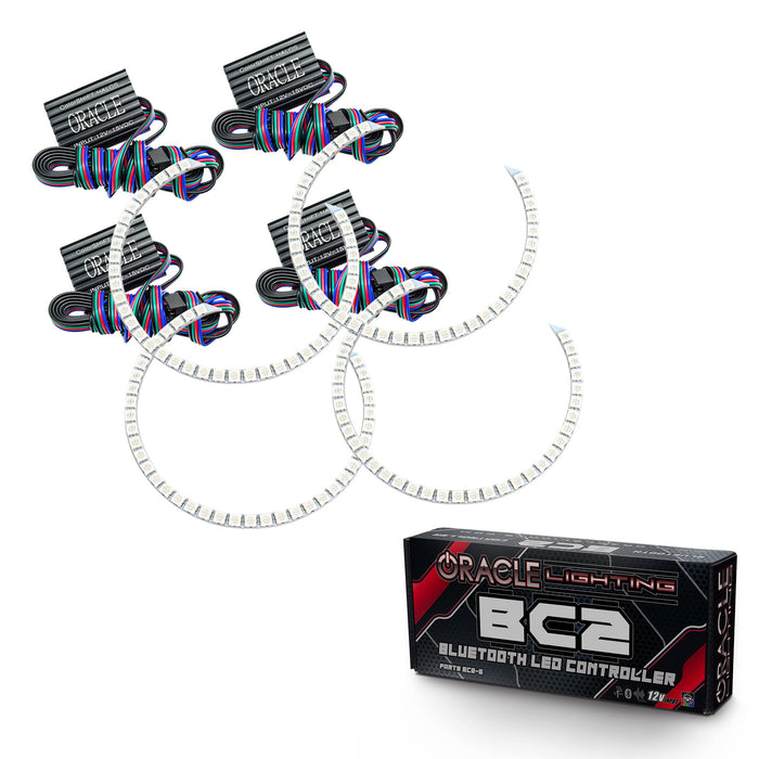 ORACLE 1999-2004 Jeep Grand Cherokee Headlight Halo - ColorSHIFT - with BC2 Controller