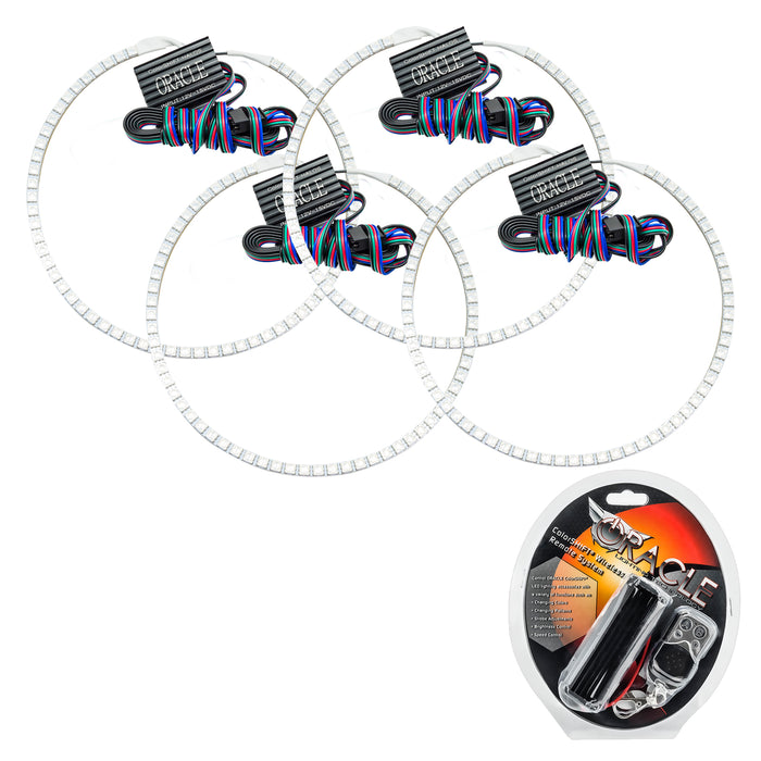 ORACLE 2005-2010 Jeep Grand Cherokee Headlight Halo - ColorSHIFT - with RF Controller