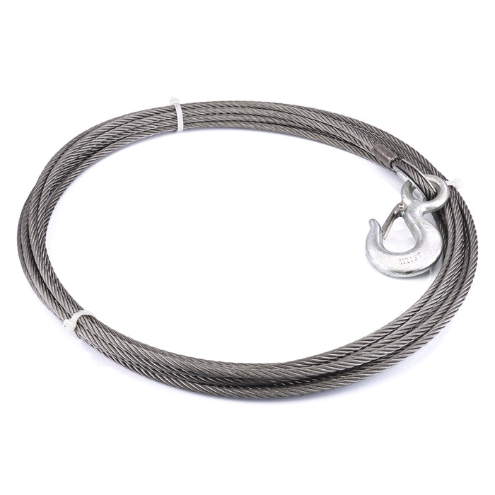 Warn 23671 WIRE ROPE ASSEMBLY 3/8 Inch Diameter x 50 Foot Length