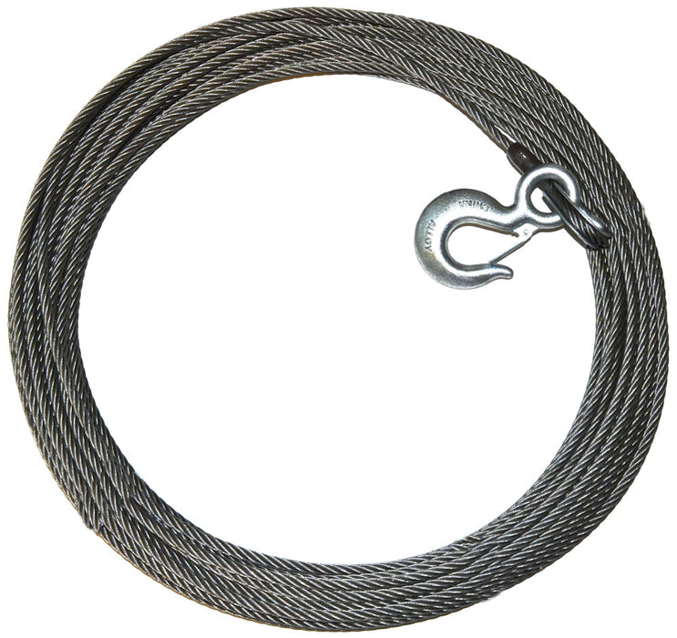 Warn 23675 WIRE ROPE ASSEMBLY 3/8 Inch Diameter x 150 Foot Length