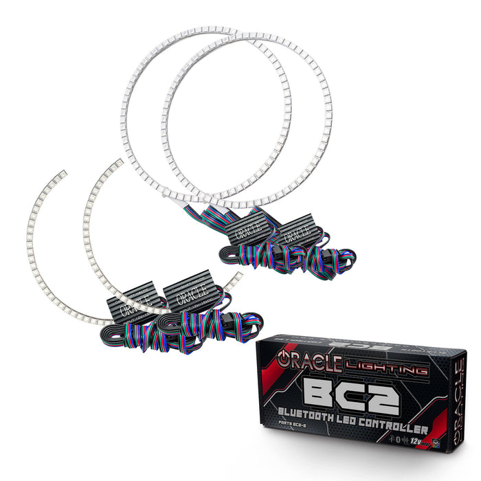 ORACLE 2014-2017 Toyota Tundra Headlight Dual Halo - ColorSHIFT - with BC2 Controller