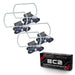 ORACLE Headlight Projector Halo, ColorSHIFT, with BC2 Controller, Chevrolet Silverado (2014-2015)
