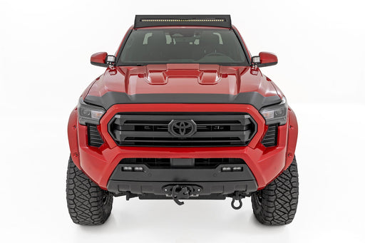Rough Country Hood Protector, Gloss Black, Toyota Tacoma 2WD/4WD (2024-2026), view 2