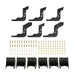 Westin AT6 Running Boards | Textured Black | Toyota Tundra (2007-2021) | P/N 24-63245, view 7