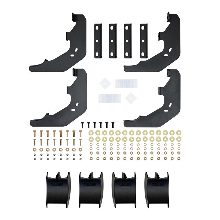 Westin AT6 Running Boards | Textured Black | Ford F-150 (2015-2026)/F-250 Super Duty (2017-2026)/F-350 Super Duty (2017-2026) | P/N 24-63935, view 7