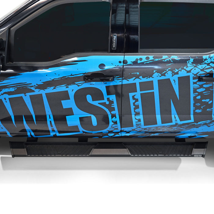 Westin AT6 Running Boards | Textured Black | Ford F-150 (2015-2026)/F-250 Super Duty (2017-2026)/F-350 Super Duty (2017-2026) | P/N 24-63945, view 8