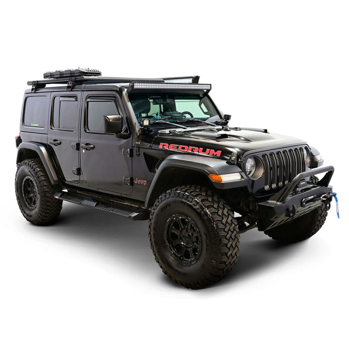 Westin AT6 Running Boards | Textured Black | Jeep Wrangler JL (2018-2026) | P/N 24-64065, view 13