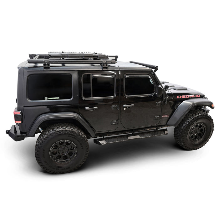 Westin AT6 Running Boards | Textured Black | Jeep Wrangler JL (2018-2026) | P/N 24-64065, view 15