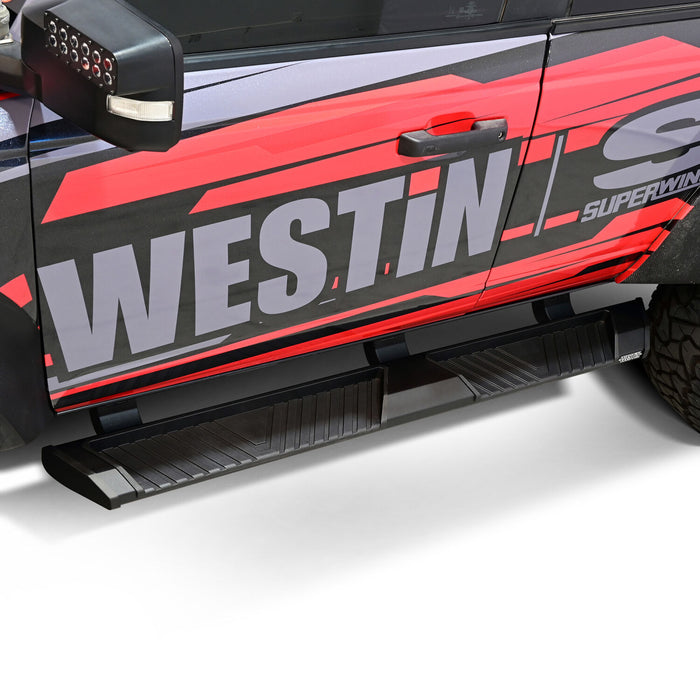 Westin AT6 Running Boards | Textured Black | Ford Bronco (2021-2026) | P/N 24-64195, view 9