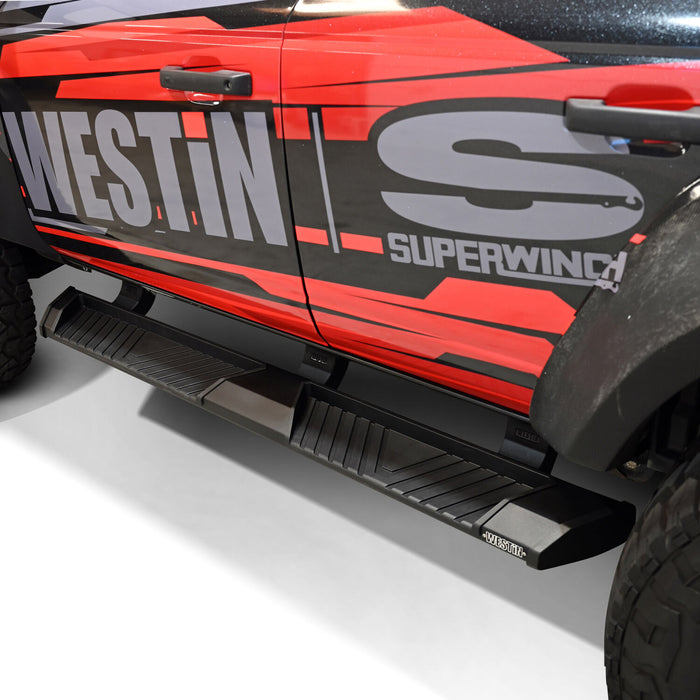 Westin AT6 Running Boards | Textured Black | Ford Bronco (2021-2026) | P/N 24-64195, view 10
