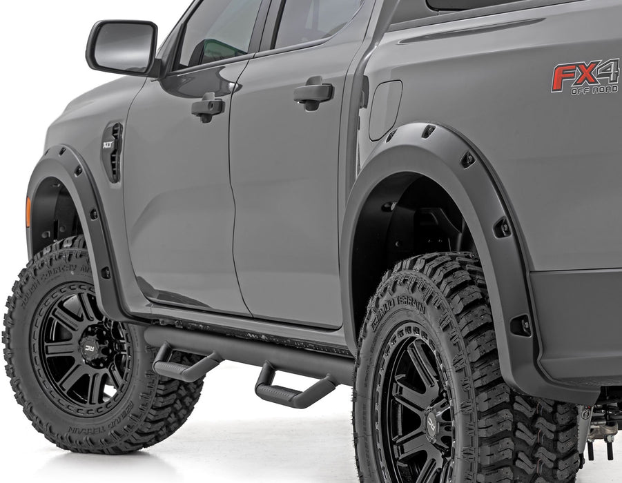 Rough Country Pocket Fender Flares, Ford Ranger 2WD/4WD (2024-2025)