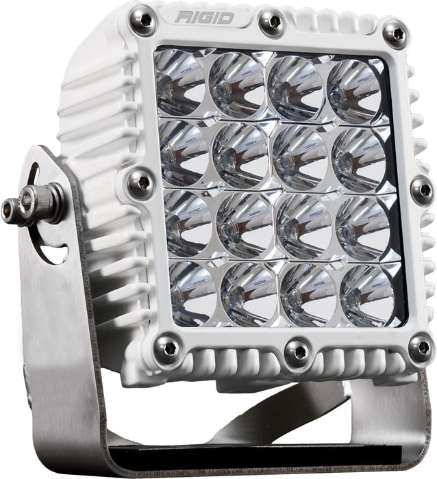 RIGID Industries 245113 Q-Series PRO LED Light, Flood Optic, White Housing, Single