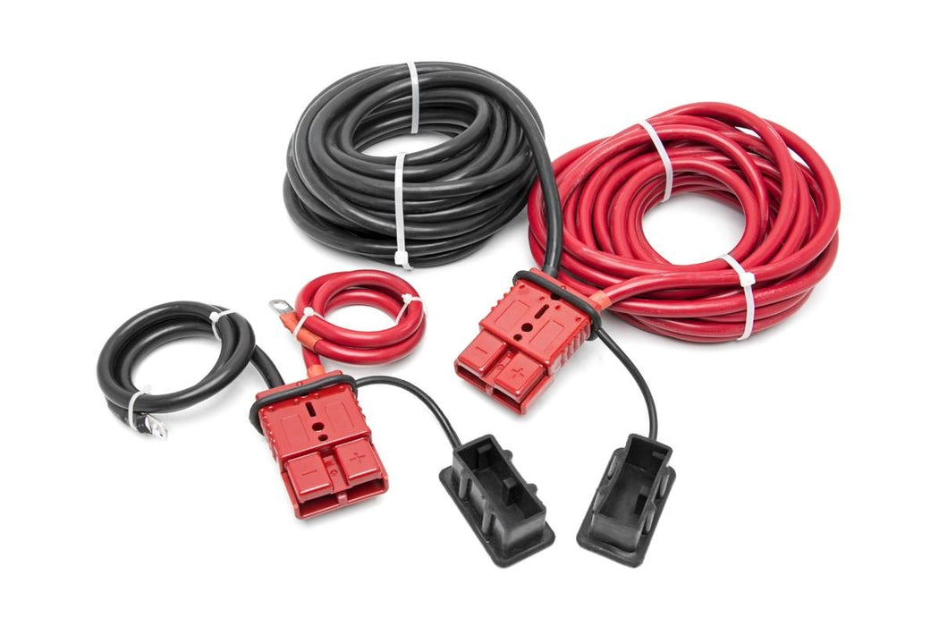 Rough Country Winch Power Cable - Quick Disconnect - 24 Ft