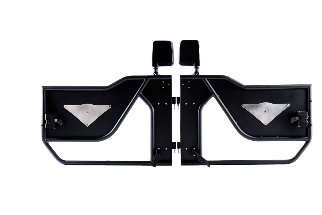 Combat Off Road Mission Tube Doors - Front Pair | Jeep Wrangler JL/JLU (18-26) | P/N 25-1046