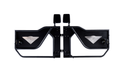 Combat Off Road Mission Tube Doors - Front Pair | Jeep Wrangler JL/JLU (18-26) | P/N 25-1046
