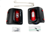 Combat Off Road Tail Gunner LED Tail Lights - Black | Jeep Wrangler JL/JLU (18-26) | P/N 25-1050