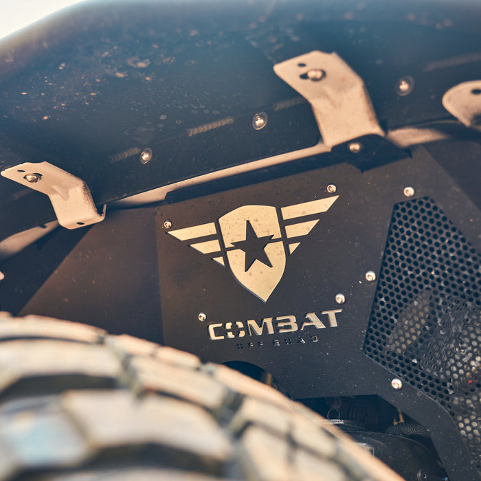 Combat Off Road Battle Ready Aluminum Inner Fenders - Front | Jeep Wrangler JL/JLU (18-26) | P/N 25-1066