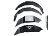 Combat Off Road Battle Ready Aluminum Inner Fenders - Rear | Jeep Wrangler JL/JLU (18-26) | P/N 25-1069
