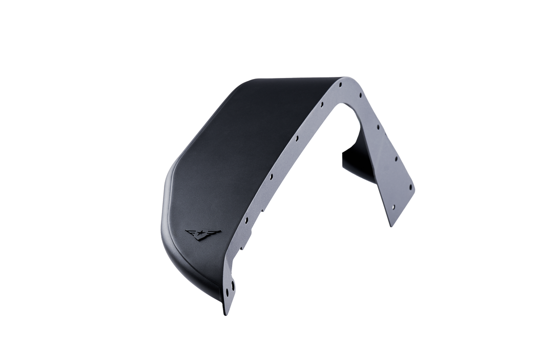Combat Off Road Full Assault Aluminum Fender Kit - Black - Front | Jeep Wrangler JL/JLU (18-26) | P/N 25-1076