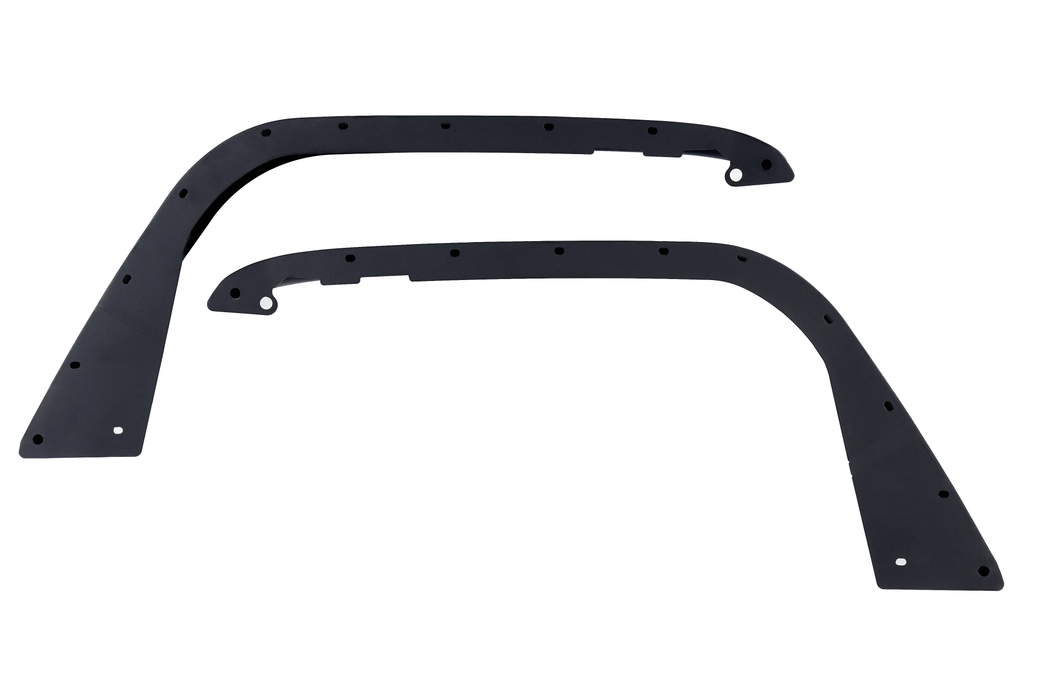Combat Off Road Full Assault Aluminum Fender Kit - Black - Front | Jeep Wrangler JL/JLU (18-26) | P/N 25-1076