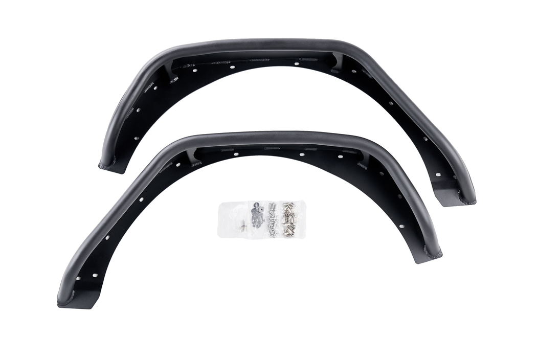 Combat Off Road Black Aluminum Fender - Rear Pair | Jeep JL/JLU Wrangler (18-26) | P/N 25-1079