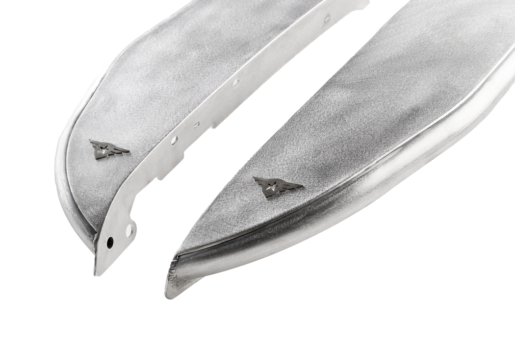 Combat Off Road Full Assault Aluminum Fender Kit - Raw - Front | Jeep Wrangler JL/JLU (18-26) | P/N 25-1176