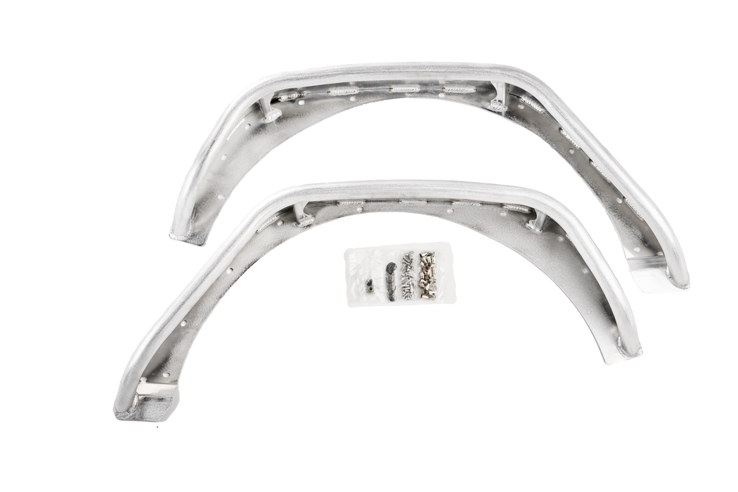 Combat Off Road Full Assault Aluminum Fender Kit - Raw - Rear | Jeep Wrangler JL/JLU (18-26) | P/N 25-1179