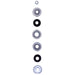 BILSTEIN B8 5160 46mm Monotube Shock Absorber | Front Left, 0-2.5" Lift | Toyota Land Cruiser (1998-2007) | P/N 25-275100