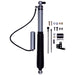 BILSTEIN B8 5160 46mm Monotube Shock Absorber | Front Left, 2-3" Lift | Jeep Gladiator JT (2020-2026) | P/N 25-329933