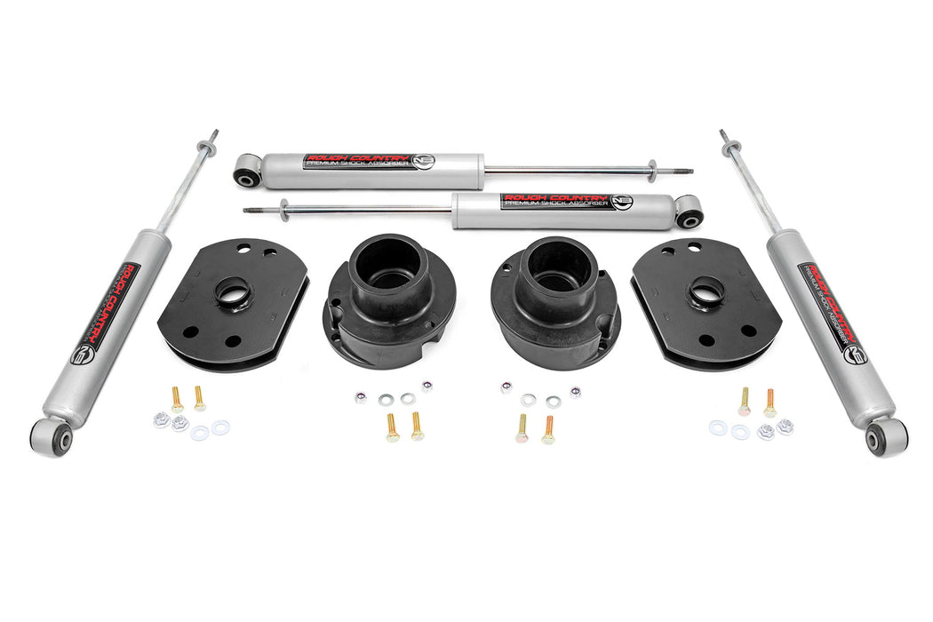 Rough Country 2.5 Inch Lift Kit - N3 Shocks | Ram 2500 4WD (2014-2025)