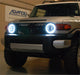 ORACLE Headlight Halo, ColorSHIFT, with Simple Controller, Toyota FJ Cruiser (2007-2014), view 3