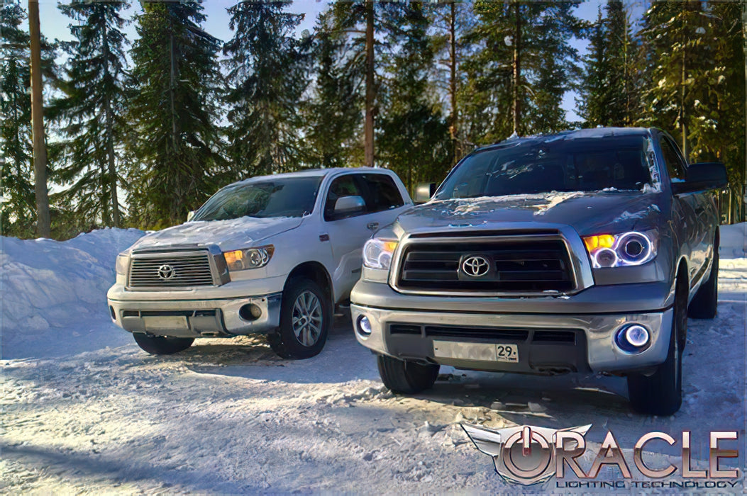 ORACLE Headlight Halo, ColorSHIFT, with Simple Controller, Toyota Tundra (2007-2013), view 4