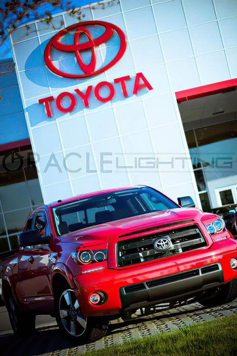ORACLE Headlight Halo, ColorSHIFT, with Simple Controller, Toyota Tundra (2007-2013), view 5