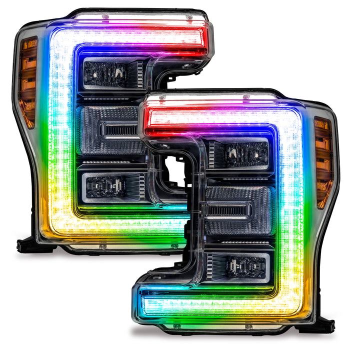 ORACLE 2017-2019 Ford F-250/350 Superduty ColorSHIFT Headlight DRL Upgrade Kit