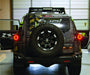 ORACLE LED Tail Light Halo Kit, Red, Toyota FJ Cruiser (2007-2012), view 2
