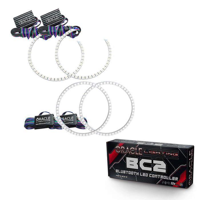 ORACLE 2006-2009 Toyota 4Runner LED Headlight Halo Kit - ColorSHIFT - with BC2 Controller