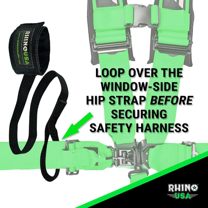 Rhino USA Off-Road Wrist Restraints | Pair | P/N RNO-RESTRAINTS