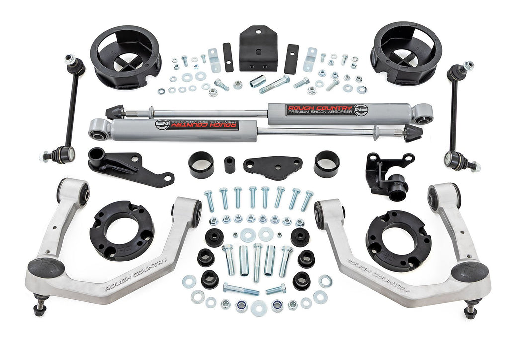 Rough Country 3.5 Inch Lift Kit, TRD Offroad, Toyota 4Runner 4WD (2025)