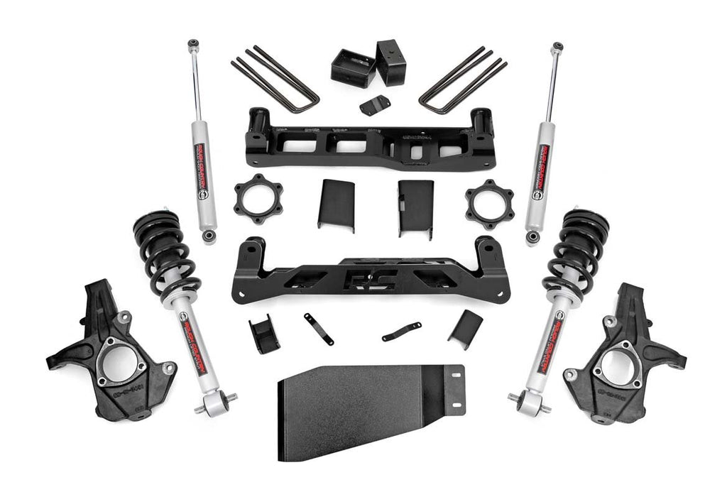 Rough Country 5 Inch Lift Kit - N3 Strut | Chevy/GMC 1500 4WD (07-13) | P/N 26231